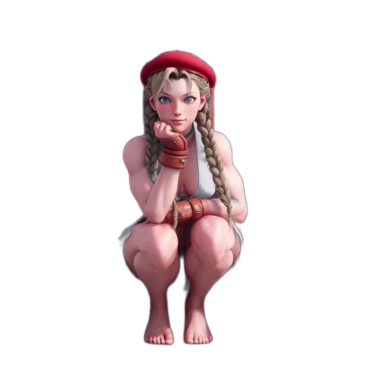 dress, hat, face, staff transparent PNG cut-out