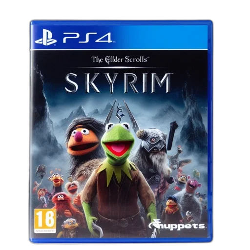 concept art, muppet, characters, replace transparent PNG cut-out