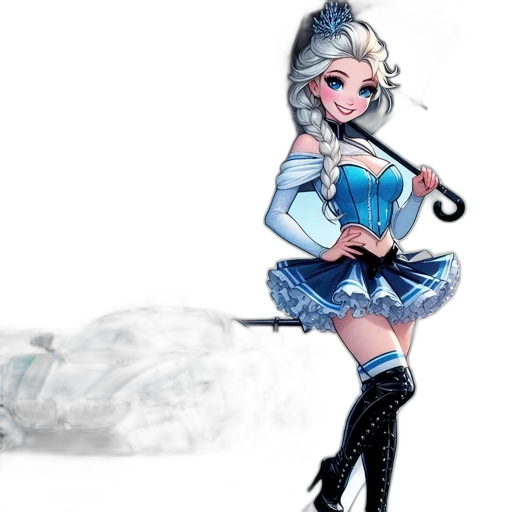 dress, staff, weapon, concept art transparent PNG cut-out