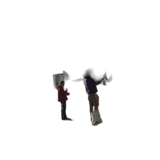 staff, umbrella, hat, jacket transparent PNG cut-out