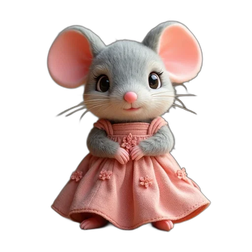 animal, dress, face, staff transparent PNG cut-out