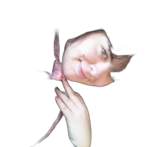 face, mask, creature, staff transparent PNG cut-out
