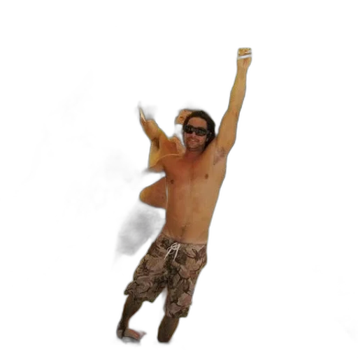 animal, 3d render, group, shirtless transparent PNG cut-out