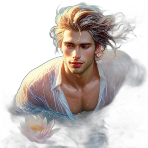fantasy art, photorealistic, concept art, oil painting transparent PNG cut-out