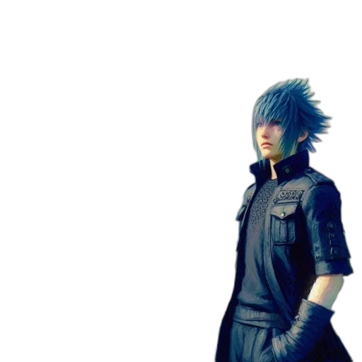 jacket, staff, dragon, weapon transparent PNG cut-out