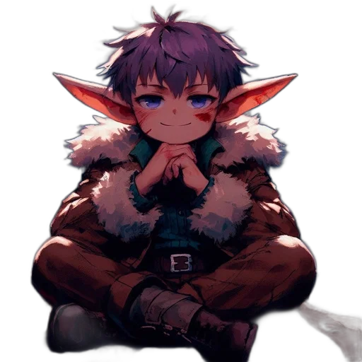 dragon, staff, creature, jacket transparent PNG cut-out