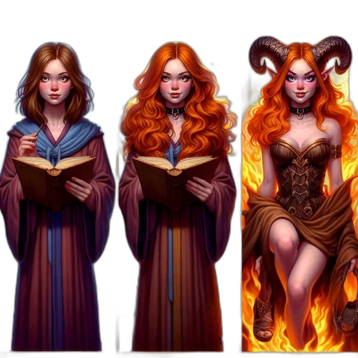 fantasy art, concept art, comic book art, pixel art transparent PNG cut-out