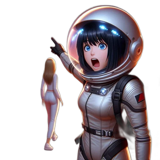 robot, staff, face, concept art transparent PNG cut-out