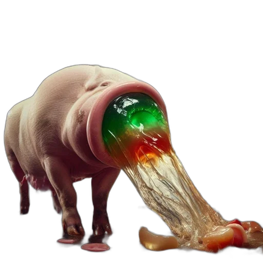 creature, animal, food, mask transparent PNG cut-out