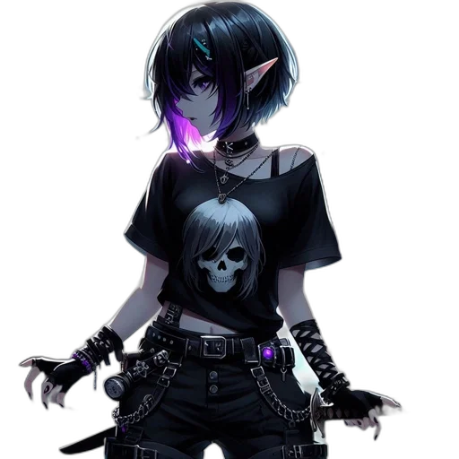 weapon, staff, robot, sword transparent PNG cut-out