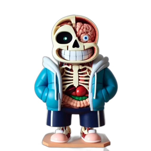 robot, mask, creature, 3d render transparent PNG cut-out