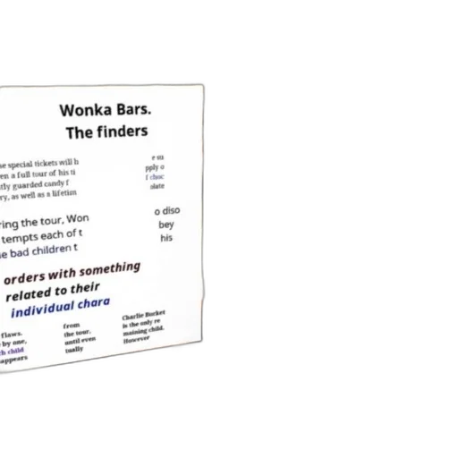 poster, wonka, bars, featuring transparent PNG cut-out