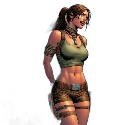 comic book art, concept art, fantasy art, pixel art transparent PNG cut-out