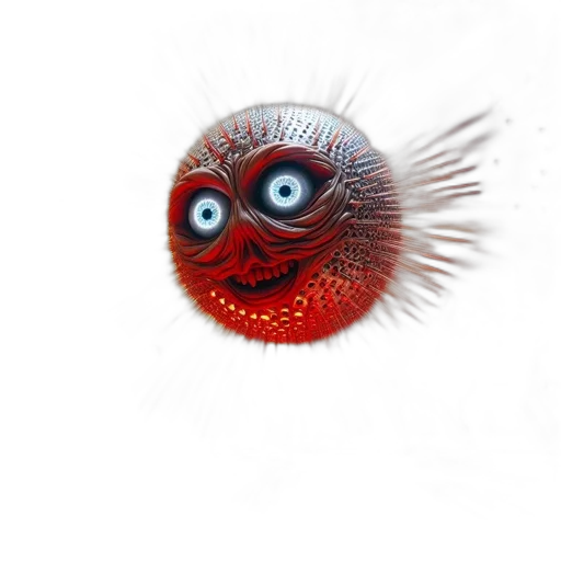 creature, animal, hair, face transparent PNG cut-out