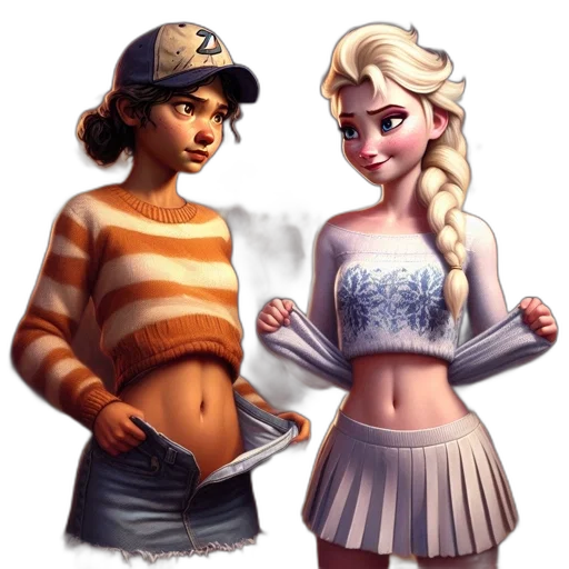 concept art, pixel art, fantasy art, cartoon transparent PNG cut-out