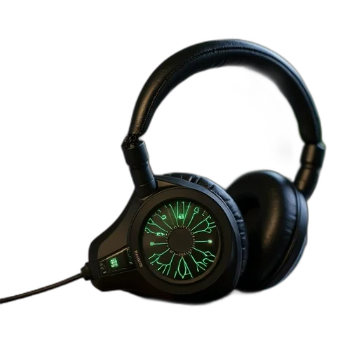 mask, staff, 3d render, cyberpunk transparent PNG cut-out