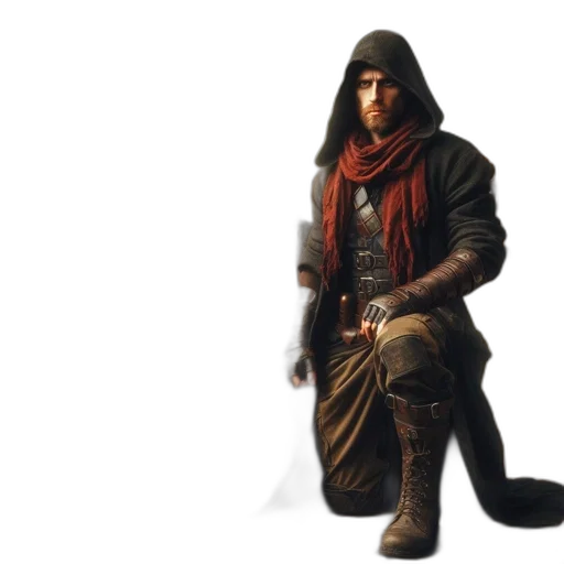 sword, staff, jacket, weapon transparent PNG cut-out