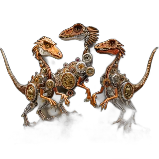 jewelry, dragon, robot, concept art transparent PNG cut-out