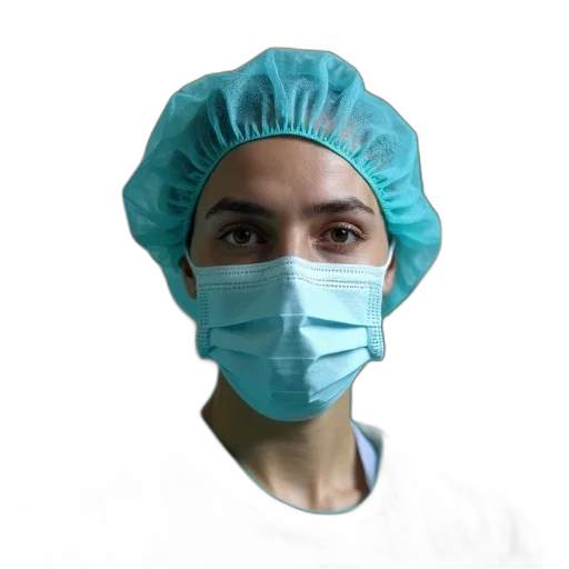 staff, mask, face, hat transparent PNG cut-out