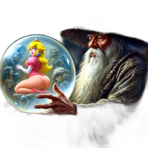hat, fantasy art, concept art, pixel art transparent PNG cut-out