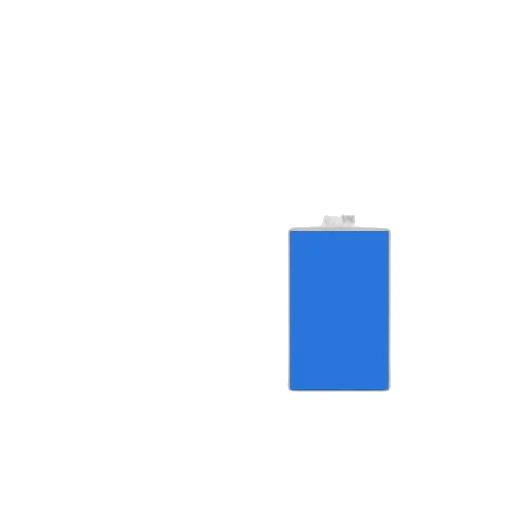 robot, pixel art, blue, monochrome transparent PNG cut-out