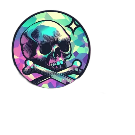 vaporwave, pixel art, concept art, watercolor transparent PNG cut-out