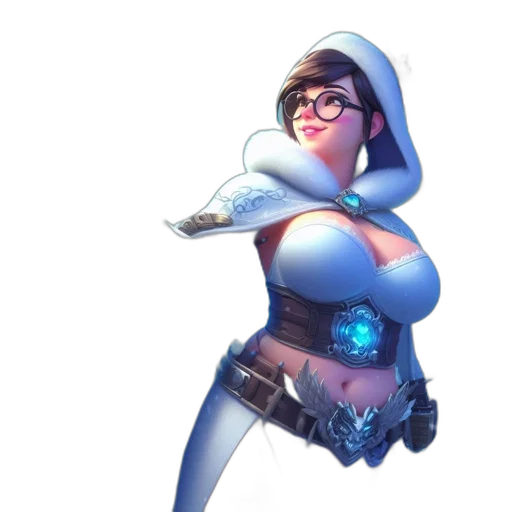 staff, dress, weapon, robot transparent PNG cut-out