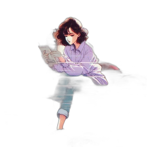 jacket, dress, creature, watercolor transparent PNG cut-out
