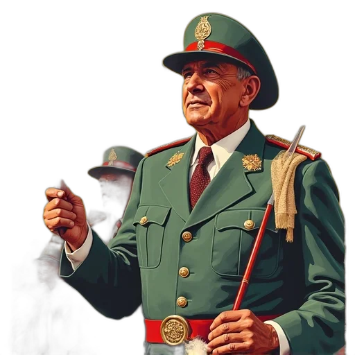 staff, jacket, weapon, face transparent PNG cut-out