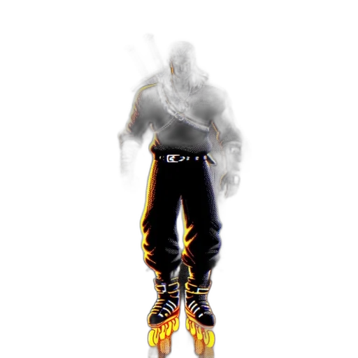 jacket, robot, mask, shoes transparent PNG cut-out
