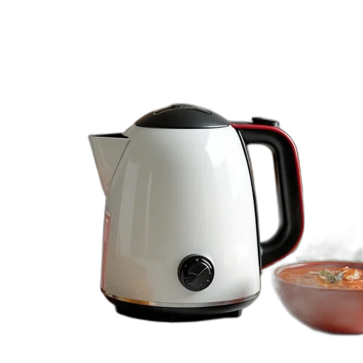 food, robot, 3d render, photorealistic transparent PNG cut-out