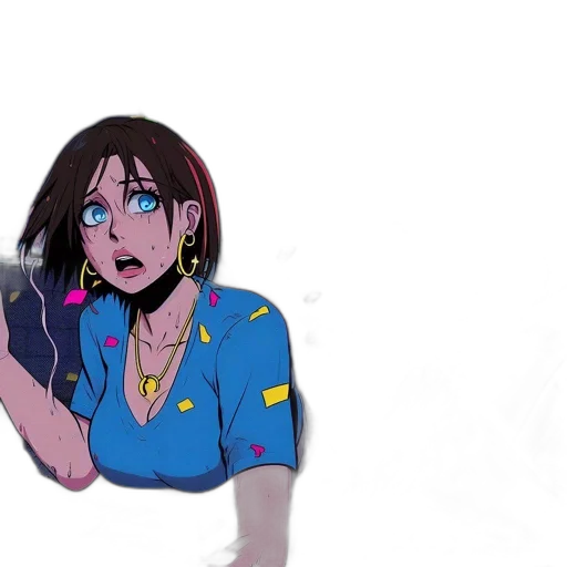 jewelry, jacket, concept art, anime transparent PNG cut-out