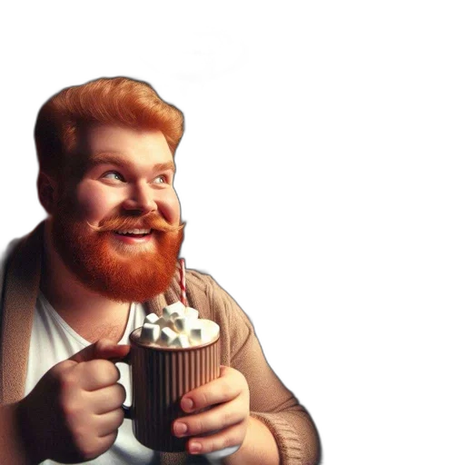 staff, food, robot, pixel art transparent PNG cut-out