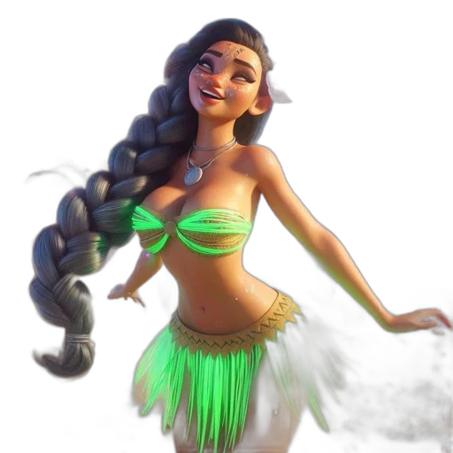 fantasy art, concept art, 3d render, pixel art transparent PNG cut-out