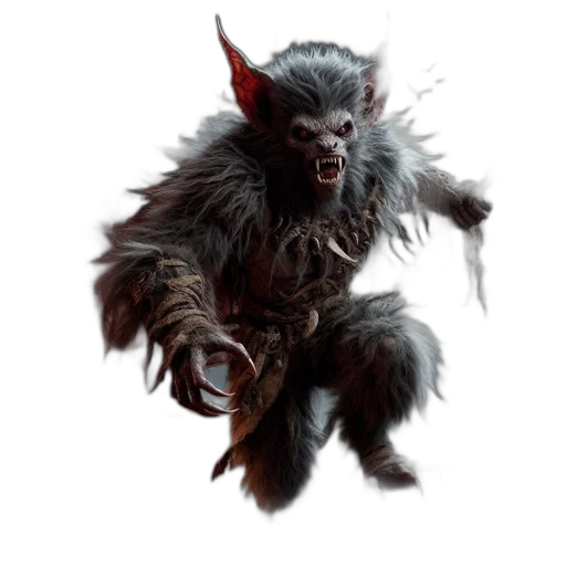 creature, dragon, animal, staff transparent PNG cut-out
