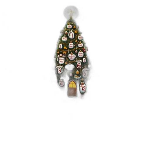 jewelry, staff, 3d render, festive transparent PNG cut-out