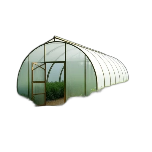 umbrella, hat, 3d render, greenhouse transparent PNG cut-out