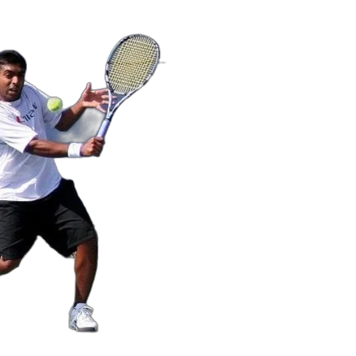 photorealistic, 3d render, tennis, player transparent PNG cut-out