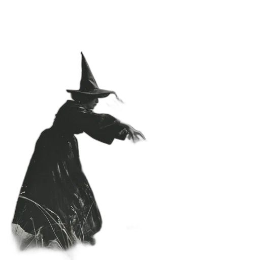 hat, staff, dress, mask transparent PNG cut-out