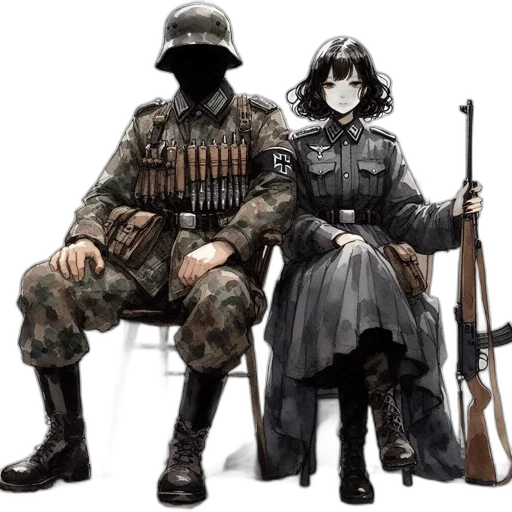 mask, weapon, concept art, comic book art transparent PNG cut-out