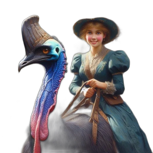 hat, animal, staff, concept art transparent PNG cut-out