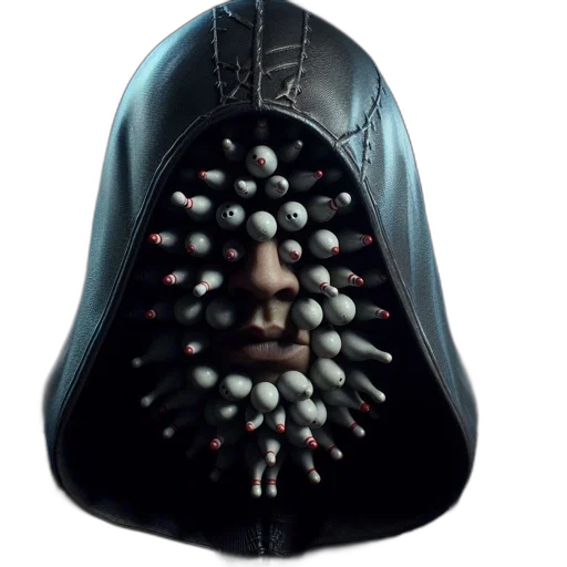 mask, staff, face, hat transparent PNG cut-out