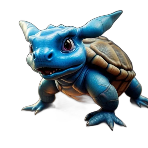animal, dragon, creature, 3d render transparent PNG cut-out
