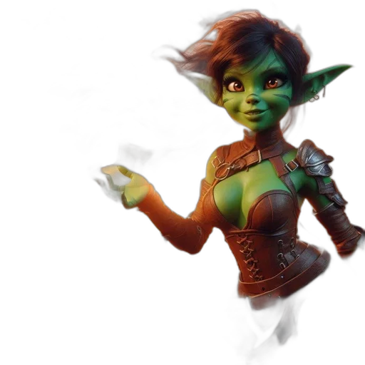 staff, fantasy art, concept art, 3d render transparent PNG cut-out