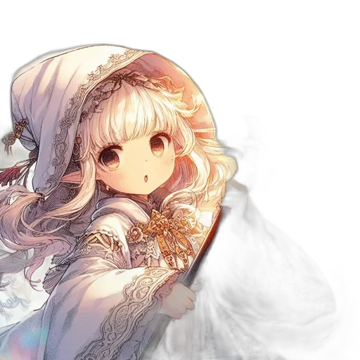 sword, dress, hat, staff transparent PNG cut-out
