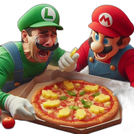 food, weapon, animal, 3d render transparent PNG cut-out
