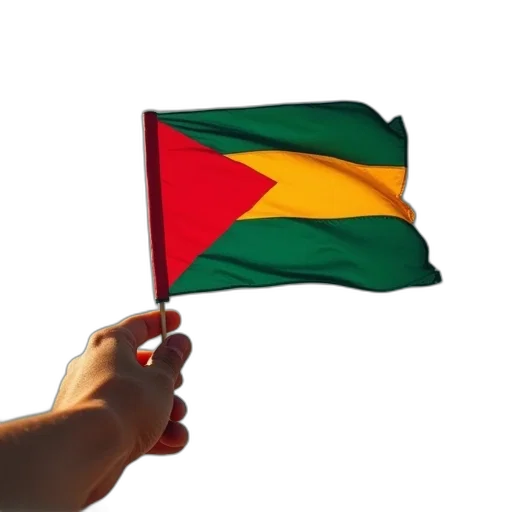 staff, hand, holding, guyana transparent PNG cut-out