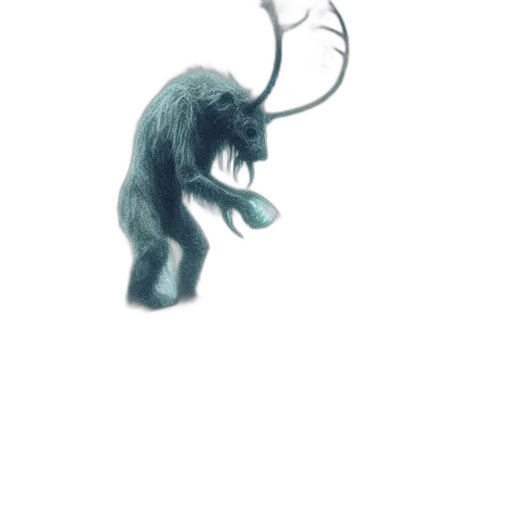 creature, animal, hair, mask transparent PNG cut-out