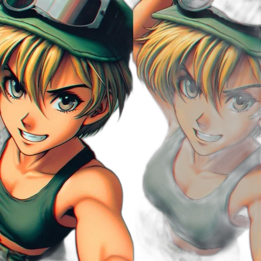anime, comic book art, concept art, photorealistic transparent PNG cut-out