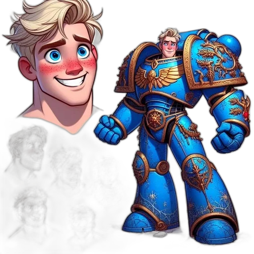 weapon, robot, face, concept art transparent PNG cut-out